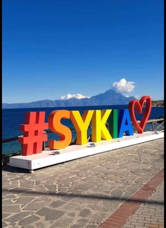Lavim Apartments 2 Sykia Chalkidikis Bagian luar foto